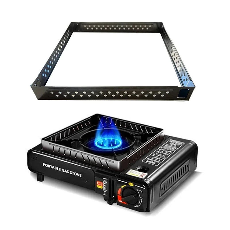 Camping Cooking Plate - Pierścienie przeciwwiatrowe do kuchenki gazowej, odłączany