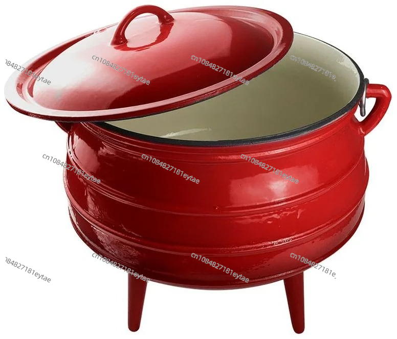 Camp Dutch Oven Cast - Nowy, zapasowy garnek żeliwny emaliowany typu
