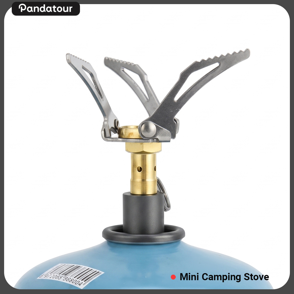 Camping Cooking Wood Stove - Pandatour Outdoor Ultralight 48g Mini Składany