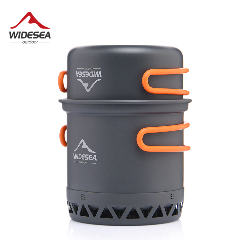 Quechua Camping Cooking Set - Widesea Camping 1.3L 2.3L Zestaw do