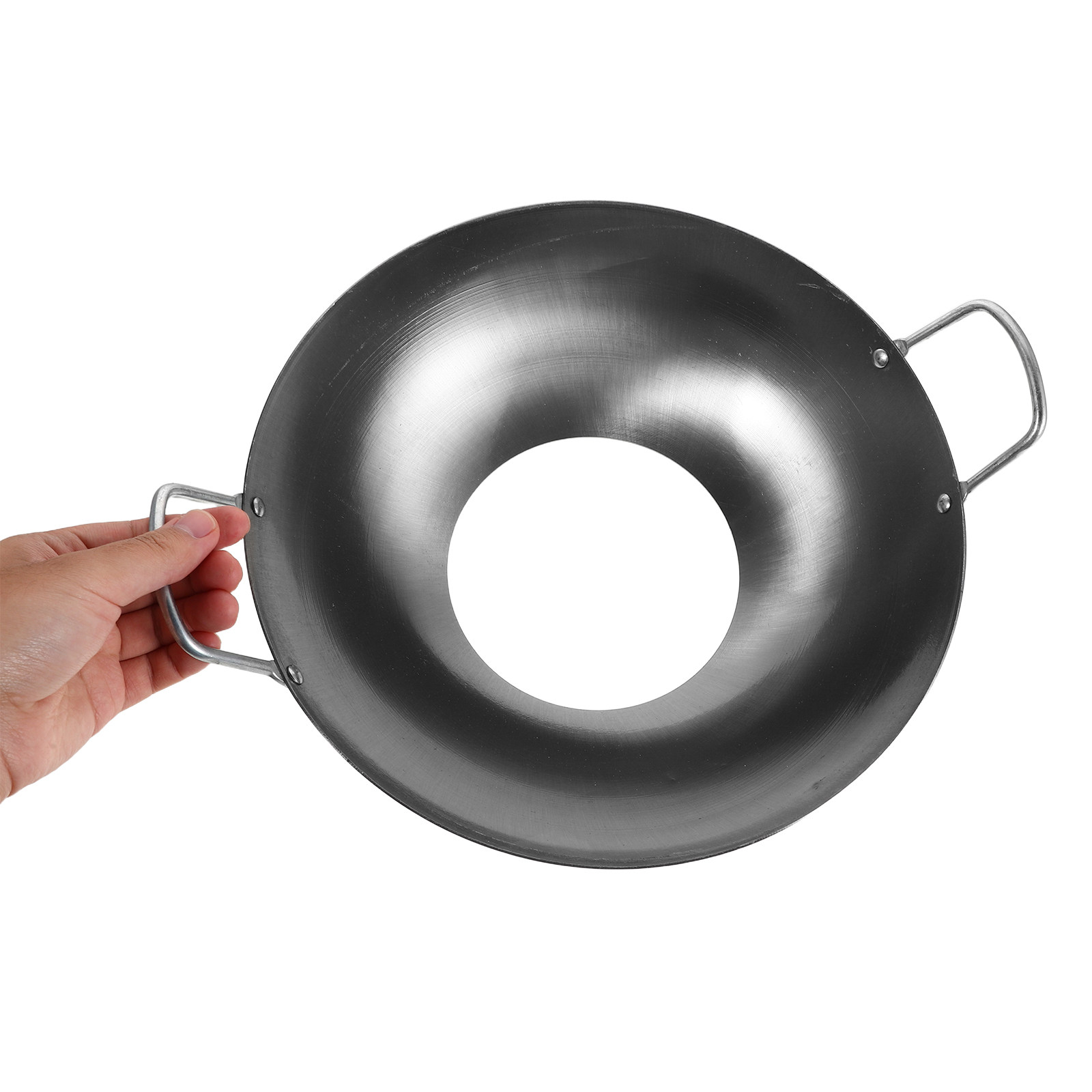 Camping Cooking Ring - Żelazny pierścień pod wok, antypoślizgowa podkładka