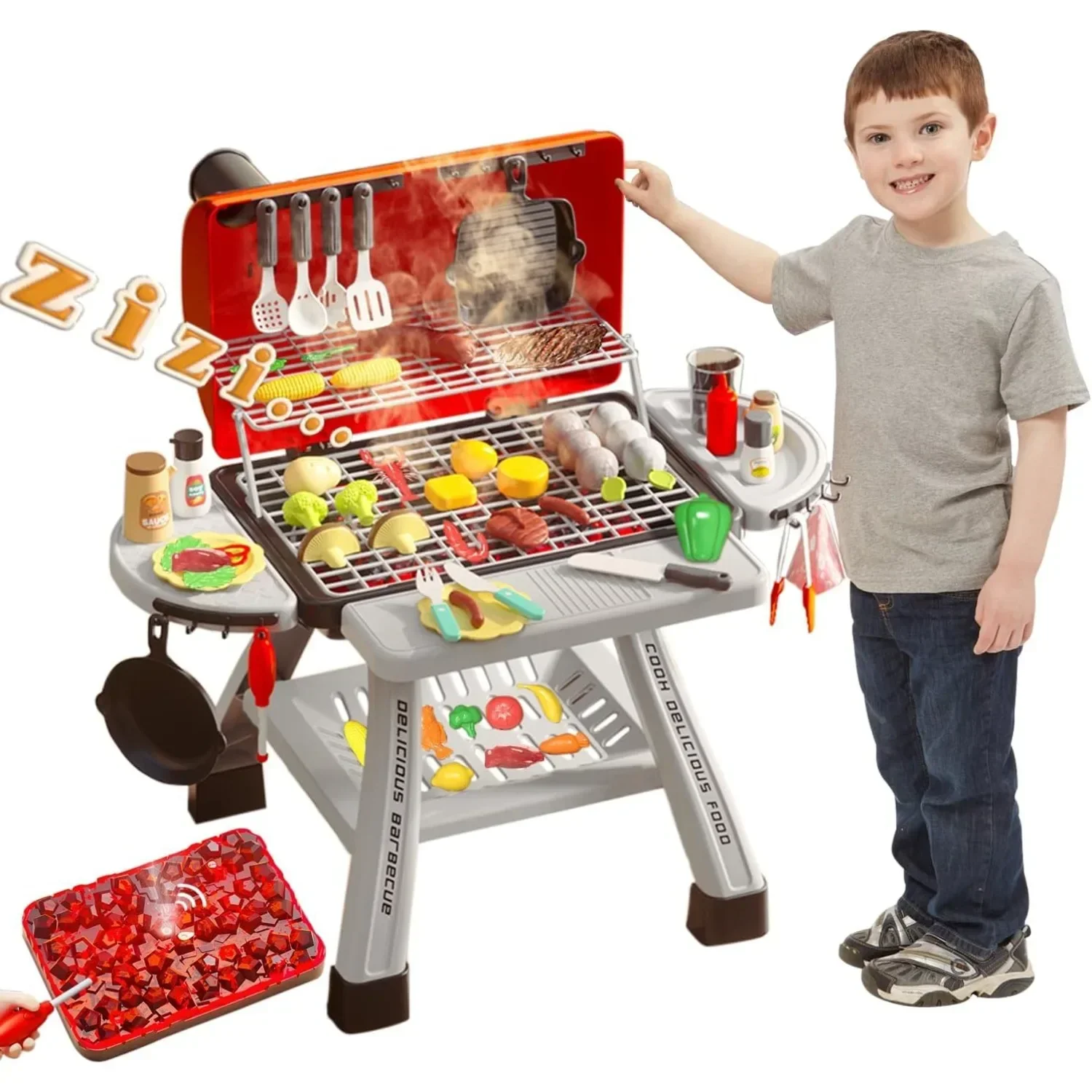 Camping Cooking With Kids - Zestaw zabawek do grillowania dla dzieci