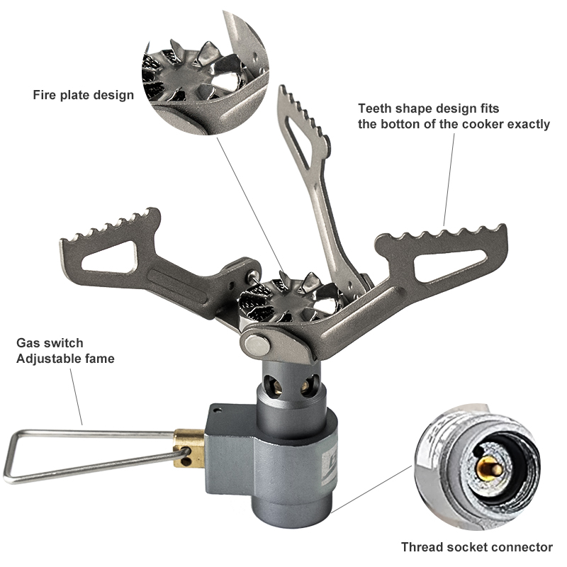 BRS zewnętrzna kuchenka gazowa – Camping Cooking Wood Stove recenzja i cena
