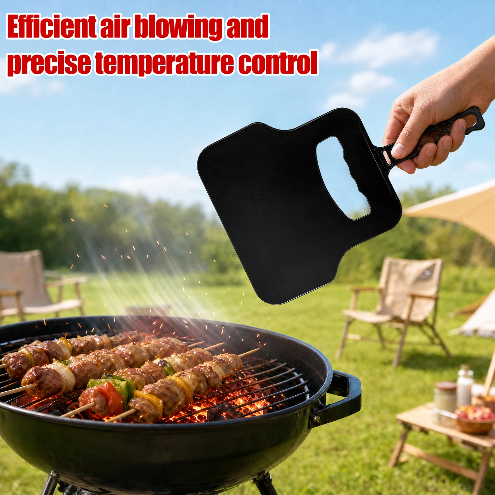 Ręczny wiatraczek z tworzywa s – Camping Cooking Device recenzja i cena