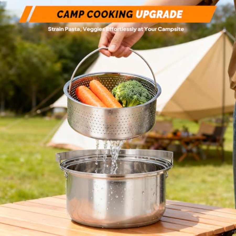 Zestaw naczyń kempingowych, le – Camping Cooking Mess Kit recenzja i cena