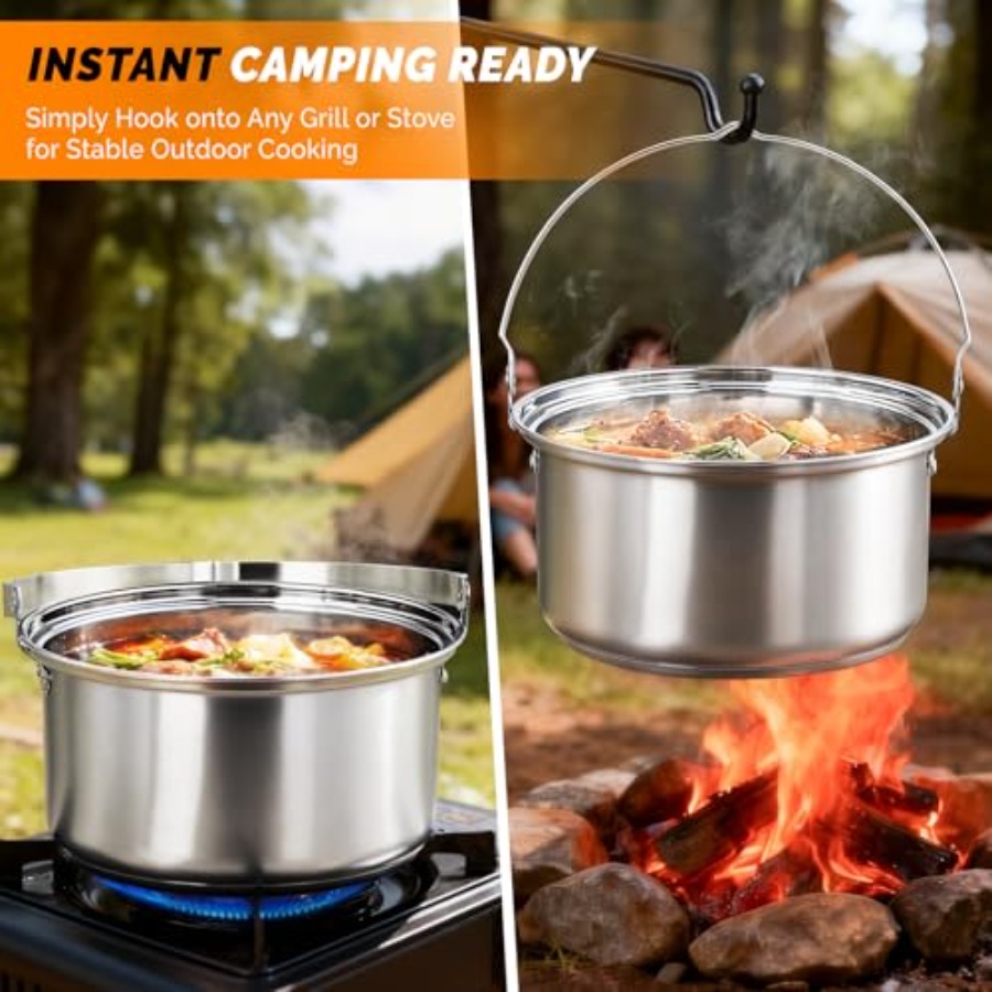 Zestaw naczyń kempingowych, le – Camping Cooking Mess Kit recenzja i cena