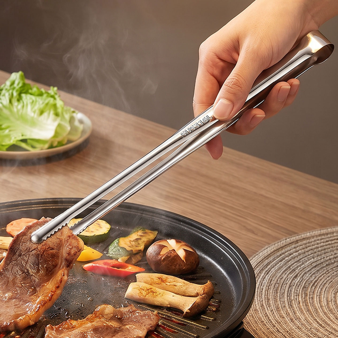 Szczypce do grilla, szczypce d – Camping Cooking Device recenzja i cena