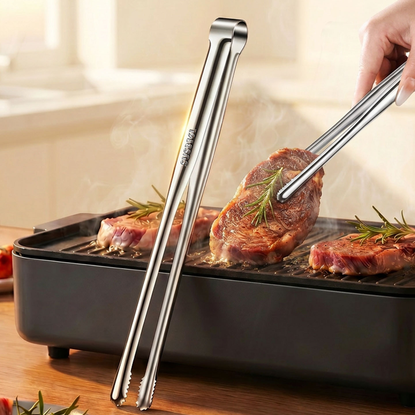 Szczypce do grilla, szczypce d – Camping Cooking Device recenzja i cena