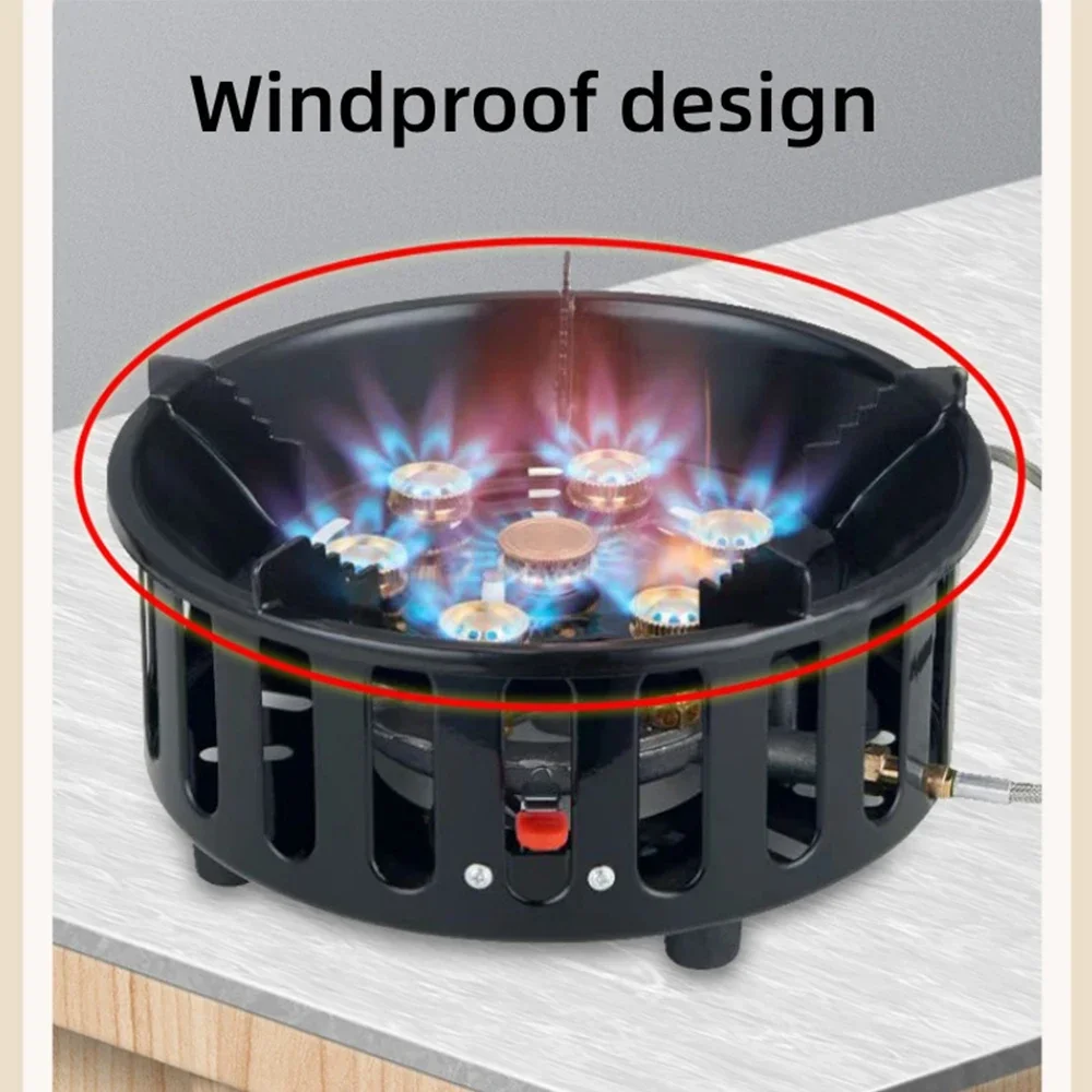 19800W 7-rdzeniowy piec kempin – Camping Cooking Wood Stove recenzja i cena
