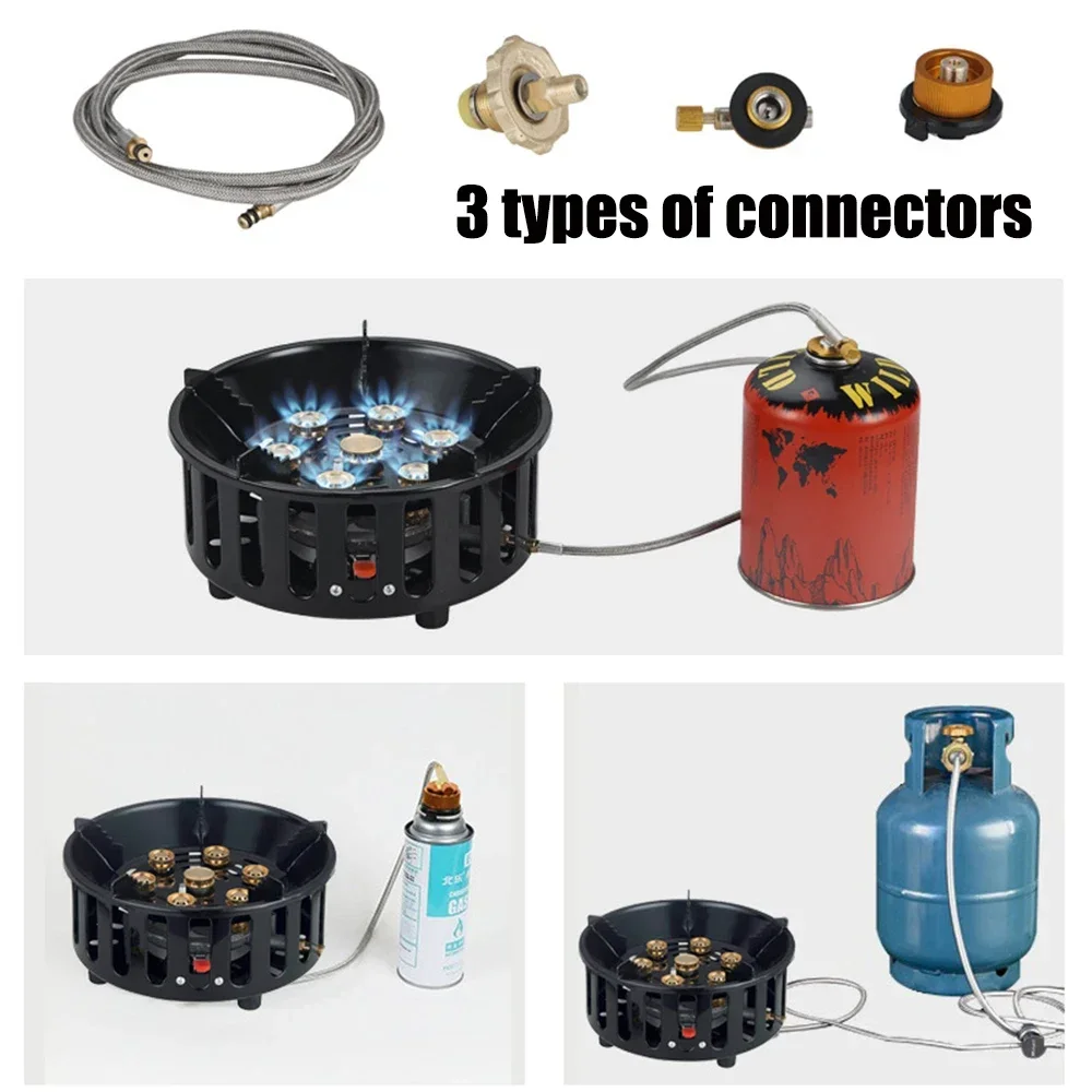 19800W 7-rdzeniowy piec kempin – Camping Cooking Wood Stove recenzja i cena