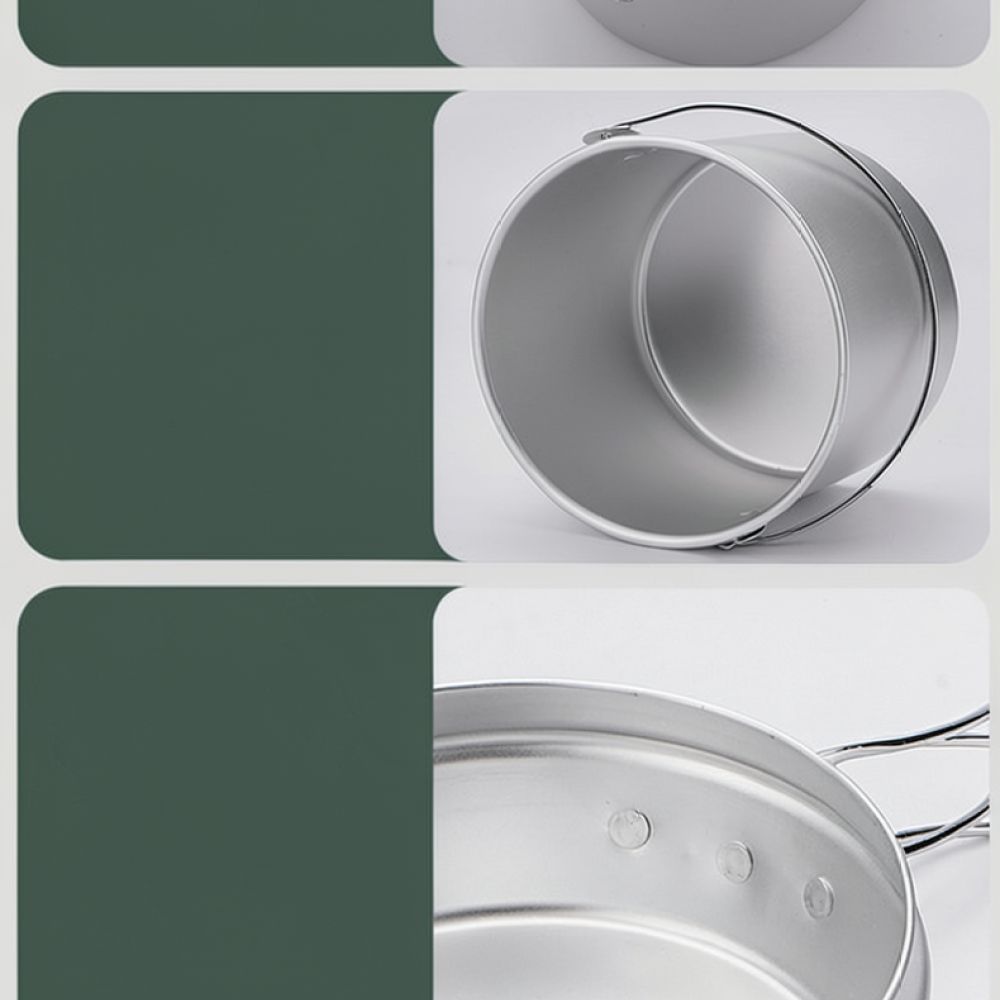 Przenośny, aluminiowy zestaw n – Camping Cooking Mess Kit recenzja i cena