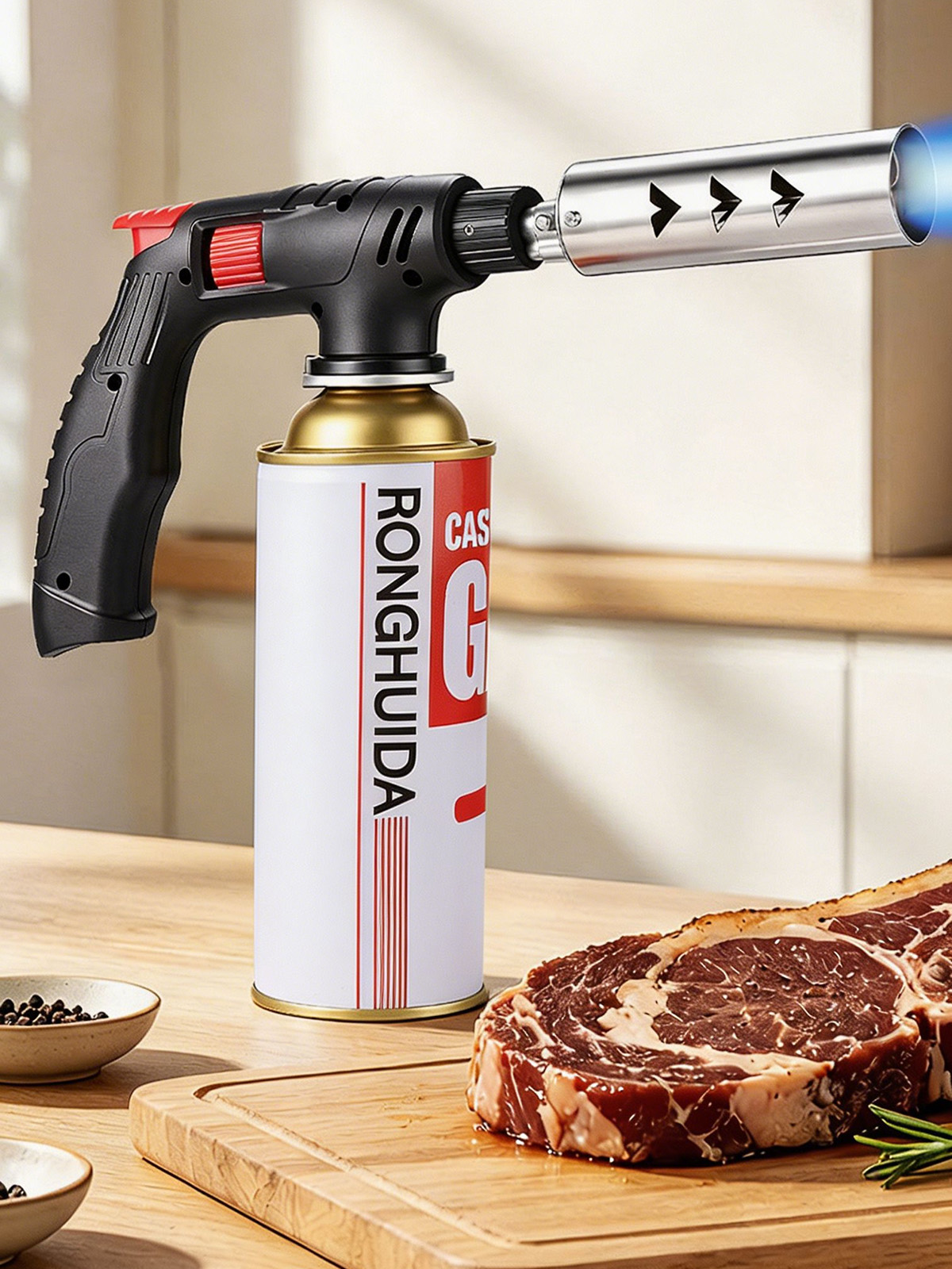 Długi palnik butanowy z przedł – Camping Cooking Butane recenzja i cena