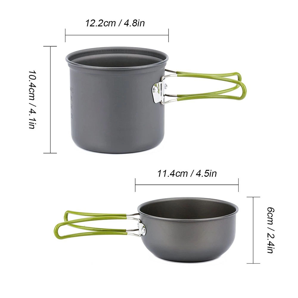 Zestaw naczyń kempingowych Ult – Camping Cooking Mess Kit recenzja i cena