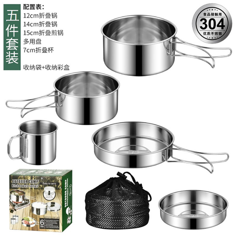 2026 Nowy Ulepszony Zestaw Nac – Camping Cooking Mess Kit recenzja i cena