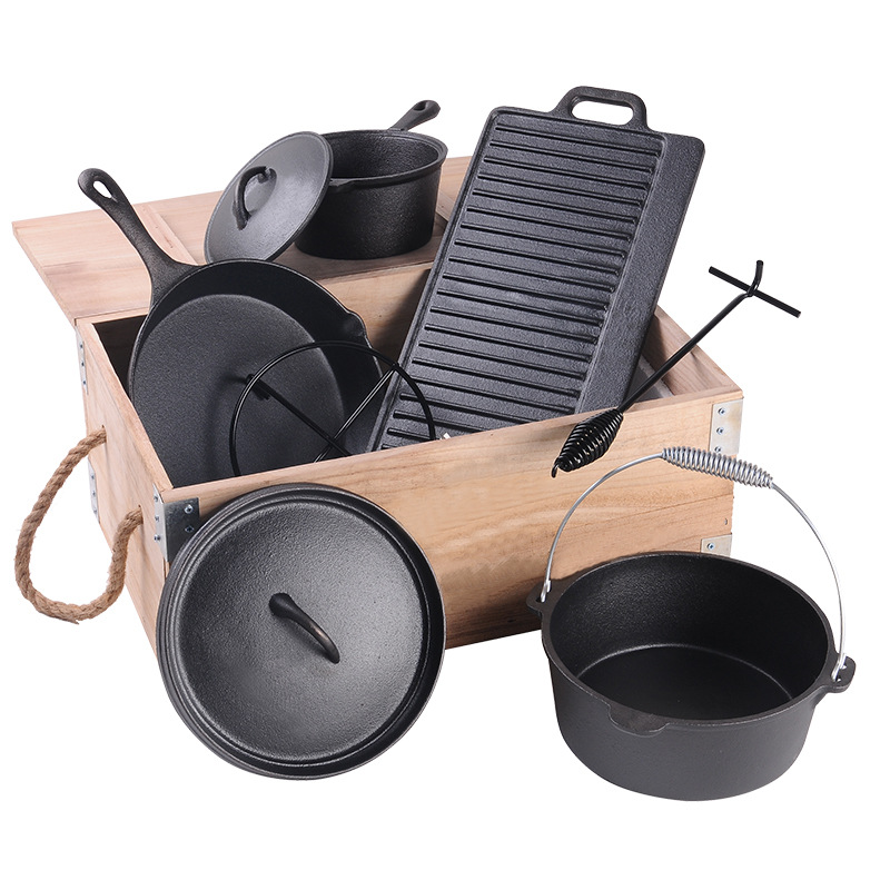 Zestaw do gotowania na kemping – Camp Dutch Oven Cast recenzja i cena