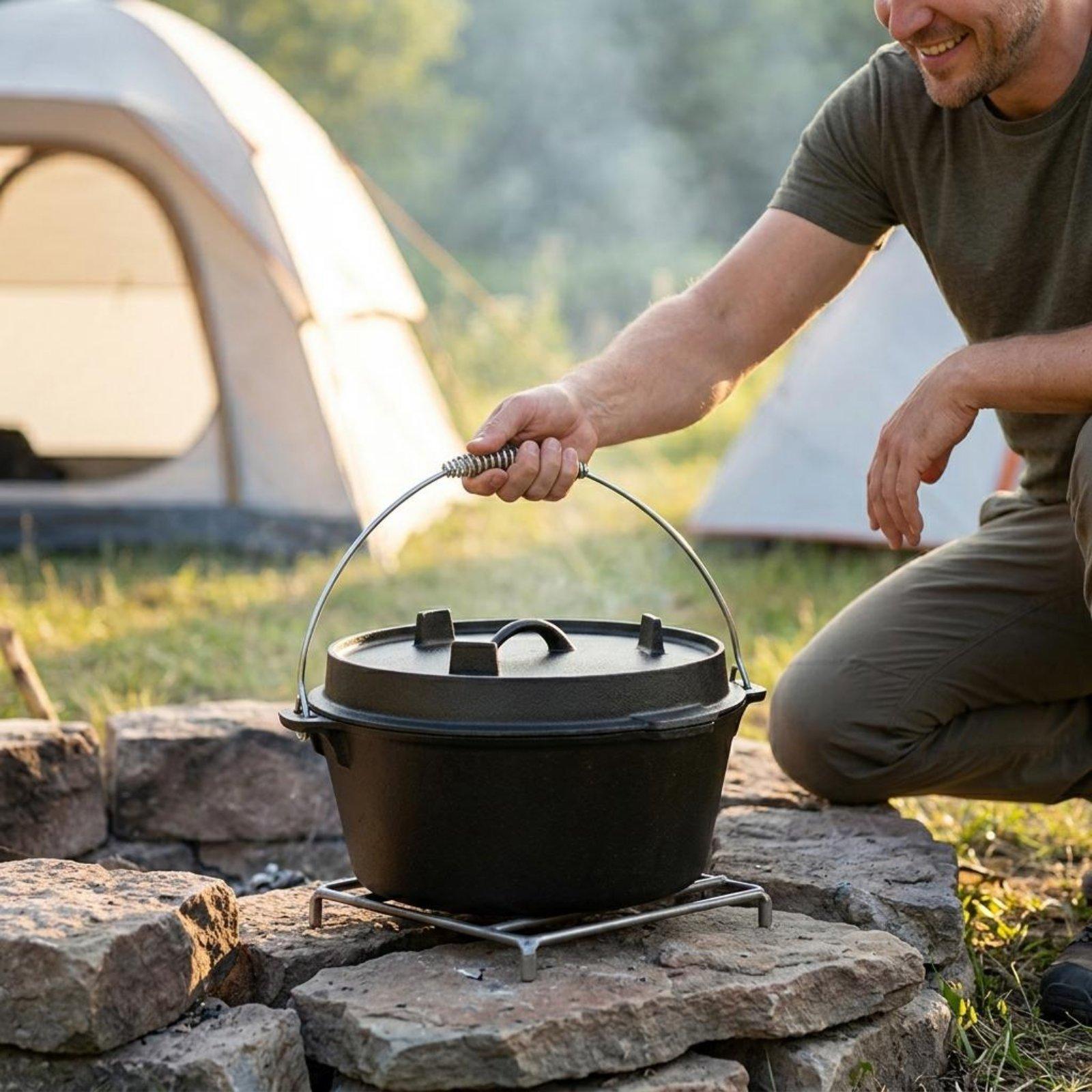 Żeliwny garnek typu Dutch Oven – Camp Dutch Oven Cast recenzja i cena