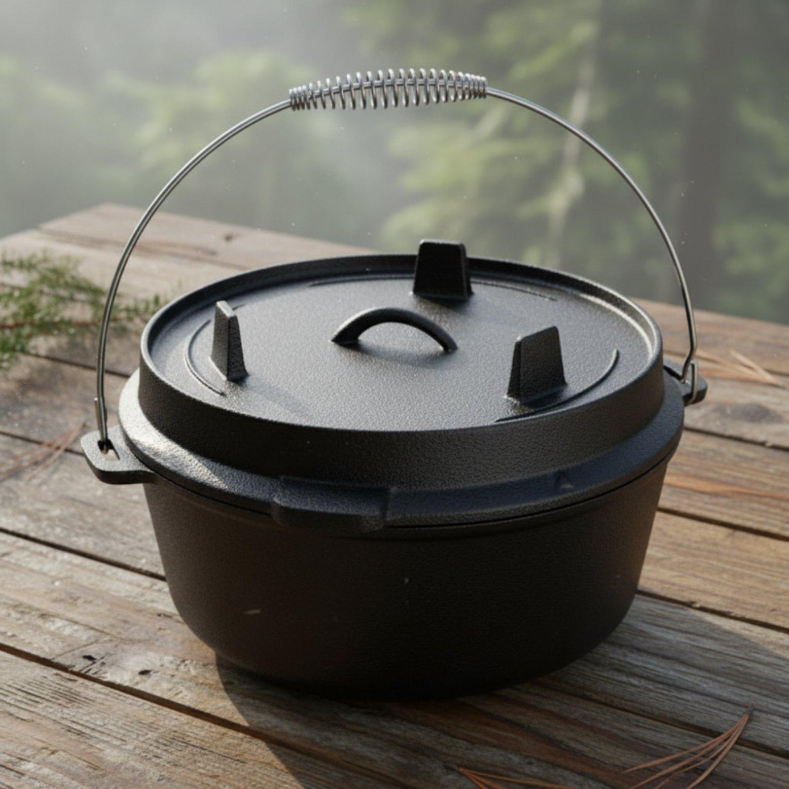 Żeliwny garnek typu Dutch Oven – Camp Dutch Oven Cast recenzja i cena