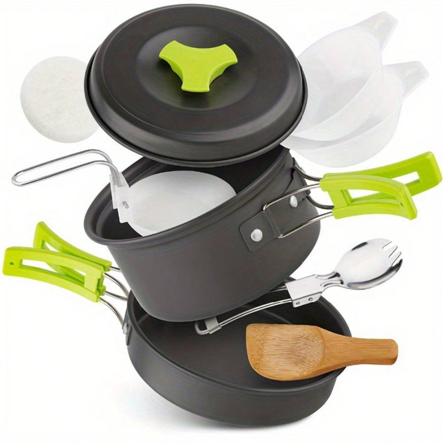 Zestaw do gotowania na kemping – Camping Outdoor Cooking Set recenzja i cena