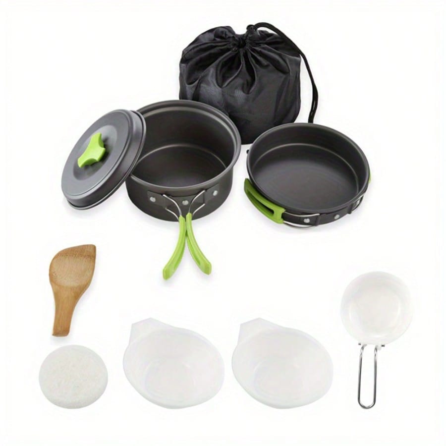 Zestaw do gotowania na kemping – Camping Outdoor Cooking Set recenzja i cena