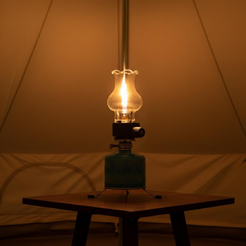 Kompaktowa Przenośna Lampa Gaz – Camping Cooking Butane recenzja i cena