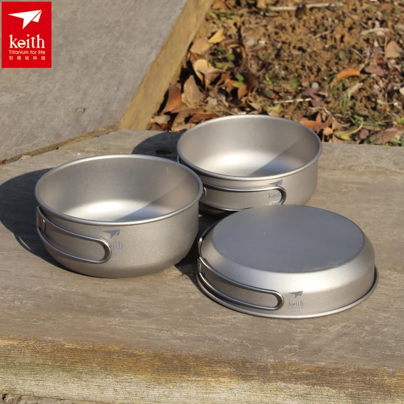 Keith 3PCS Titanium Cookware P – Camping Cooking Books recenzja i cena