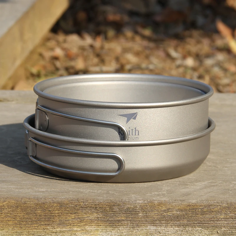 Keith 3PCS Titanium Cookware P – Camping Cooking Books recenzja i cena