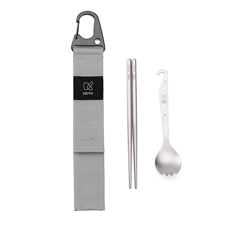 Zestaw ultralekkich sztućców K – Camping Cooking And Eating Set recenzja i cena