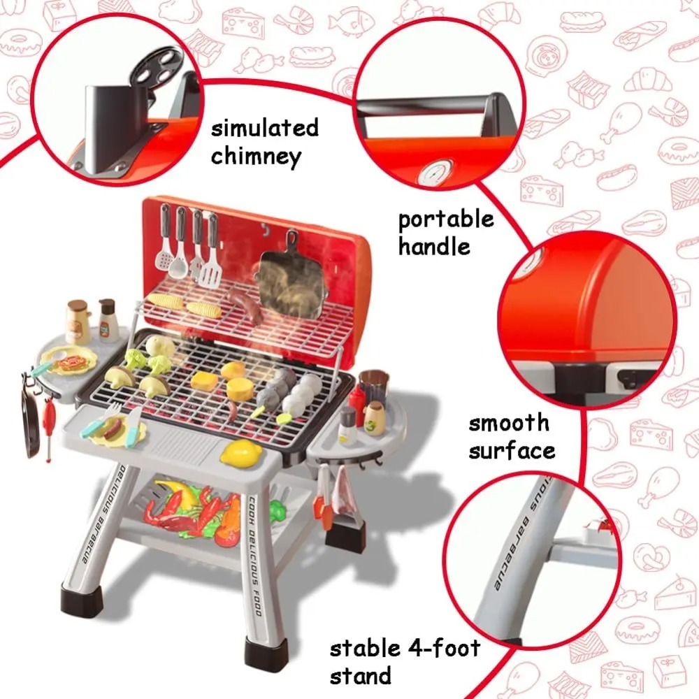 Zestaw zabawek grill do grillo – Camping Cooking With Kids recenzja i cena