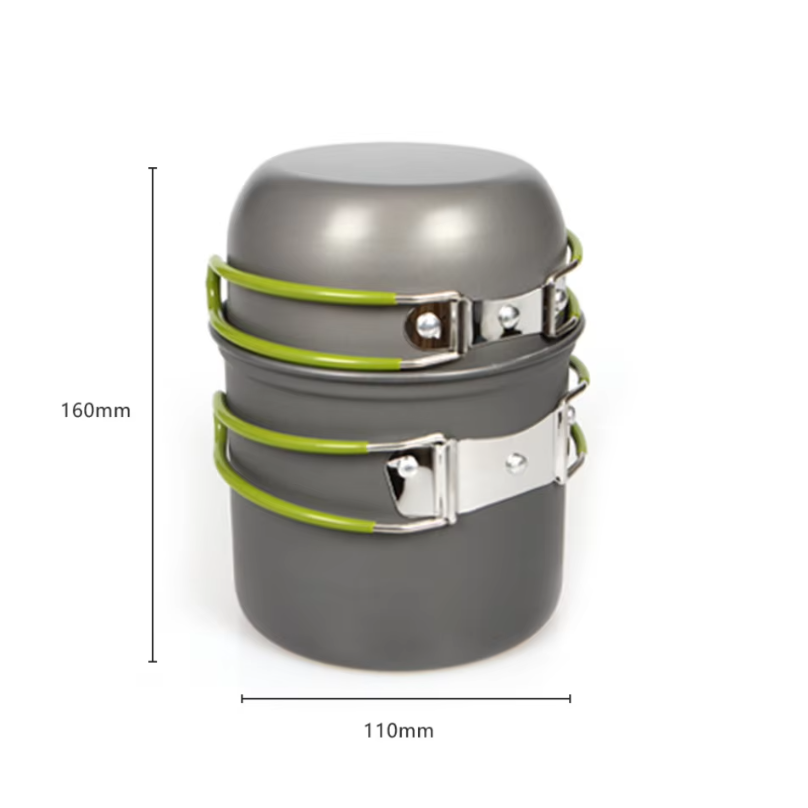 Ultralekki Zestaw Garnków Kemp – Camping Cooking Mess Kit recenzja i cena