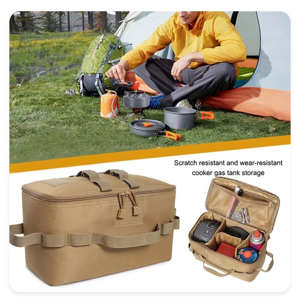 Torba do przechowywania kartus – Camping Outdoor Cooking Set recenzja i cena