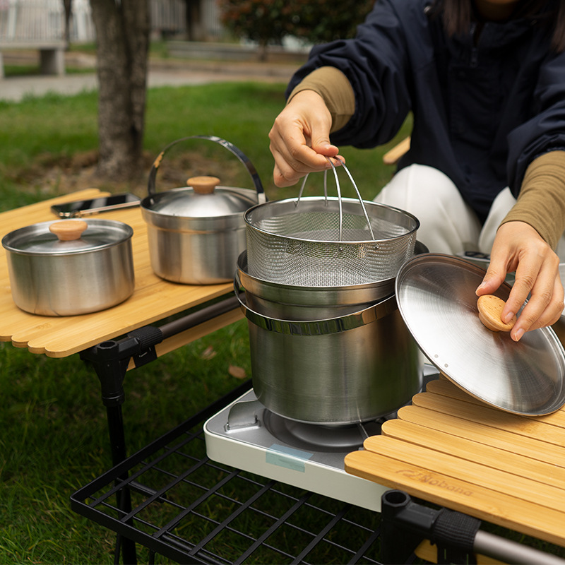NOBANA najnowszy zestaw garnkó – Camping Cooking Cup recenzja i cena