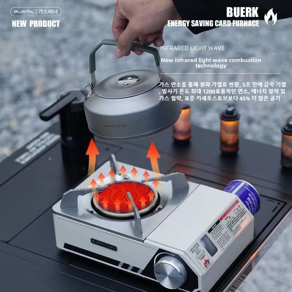 BUERK 4000W Kuchenka na podcze – Camping Cooking Butane recenzja i cena