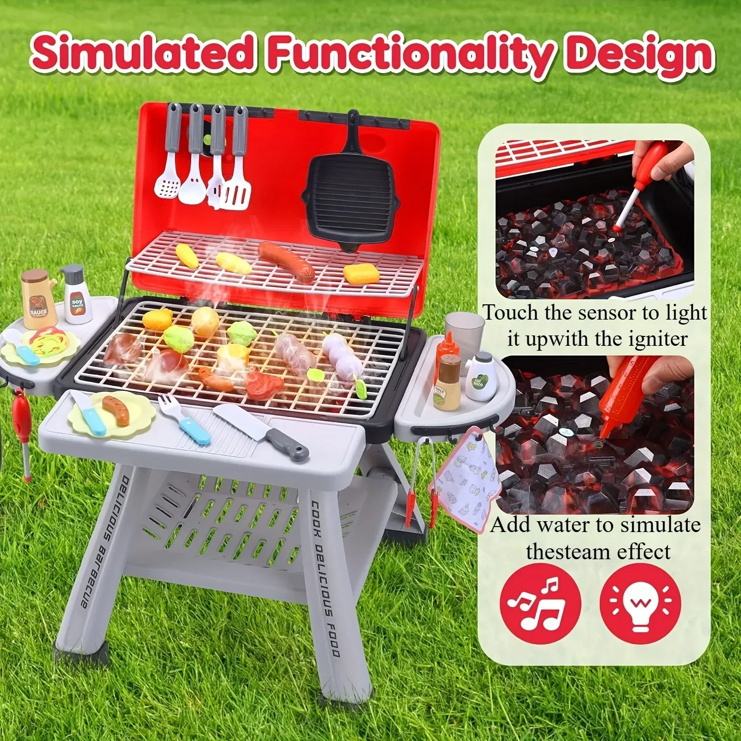 Zestaw zabawek do grillowania  – Camping Cooking With Kids recenzja i cena