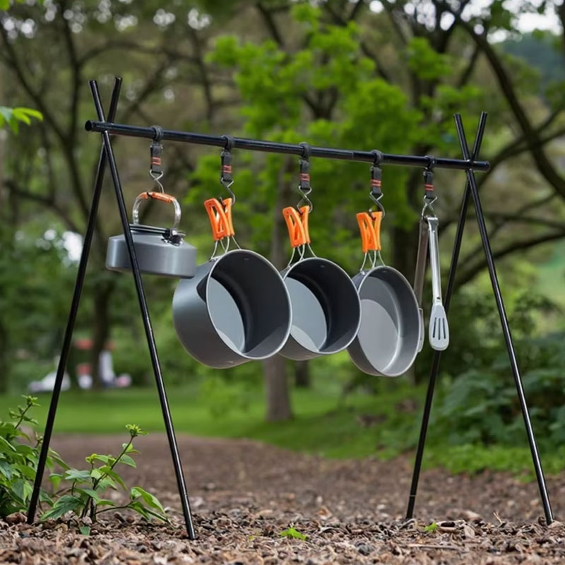 Zestaw aluminiowych garnków do – Camping Cooking Mess Kit recenzja i cena