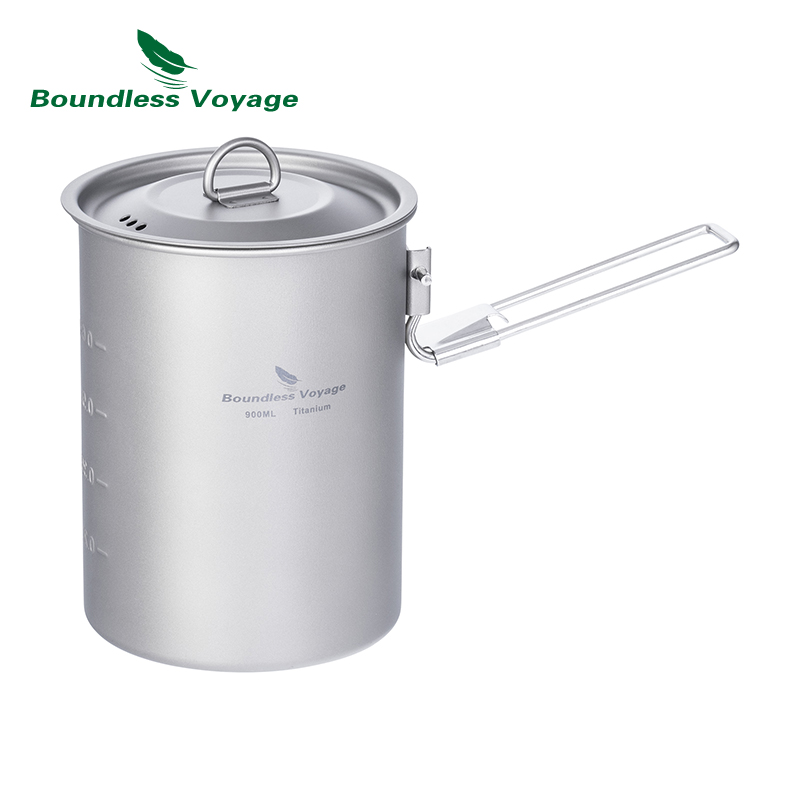 Boundless Voyage 900ml Titaniu – Camping Cooking Cup recenzja i cena