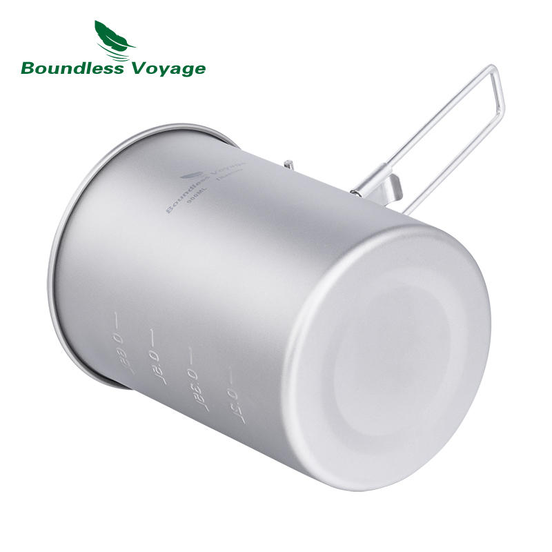 Boundless Voyage 900ml Titaniu – Camping Cooking Cup recenzja i cena