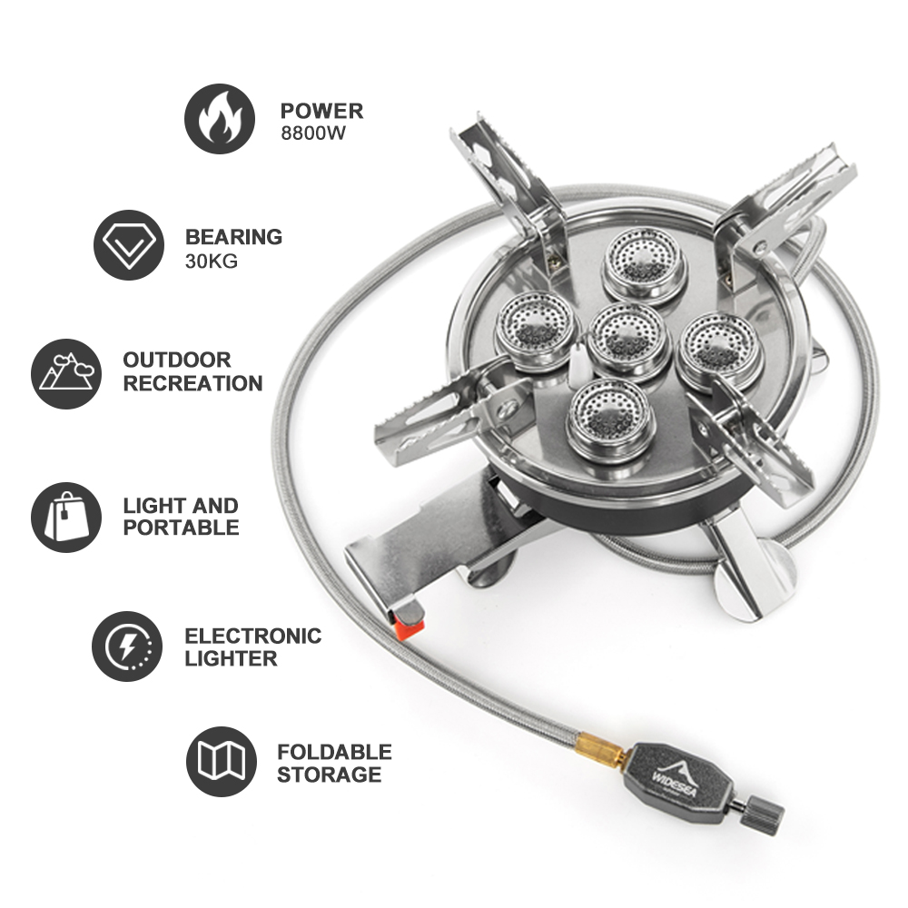 Widesea Camping 5w1 kuchenka g – Camping Cooking Plate recenzja i cena