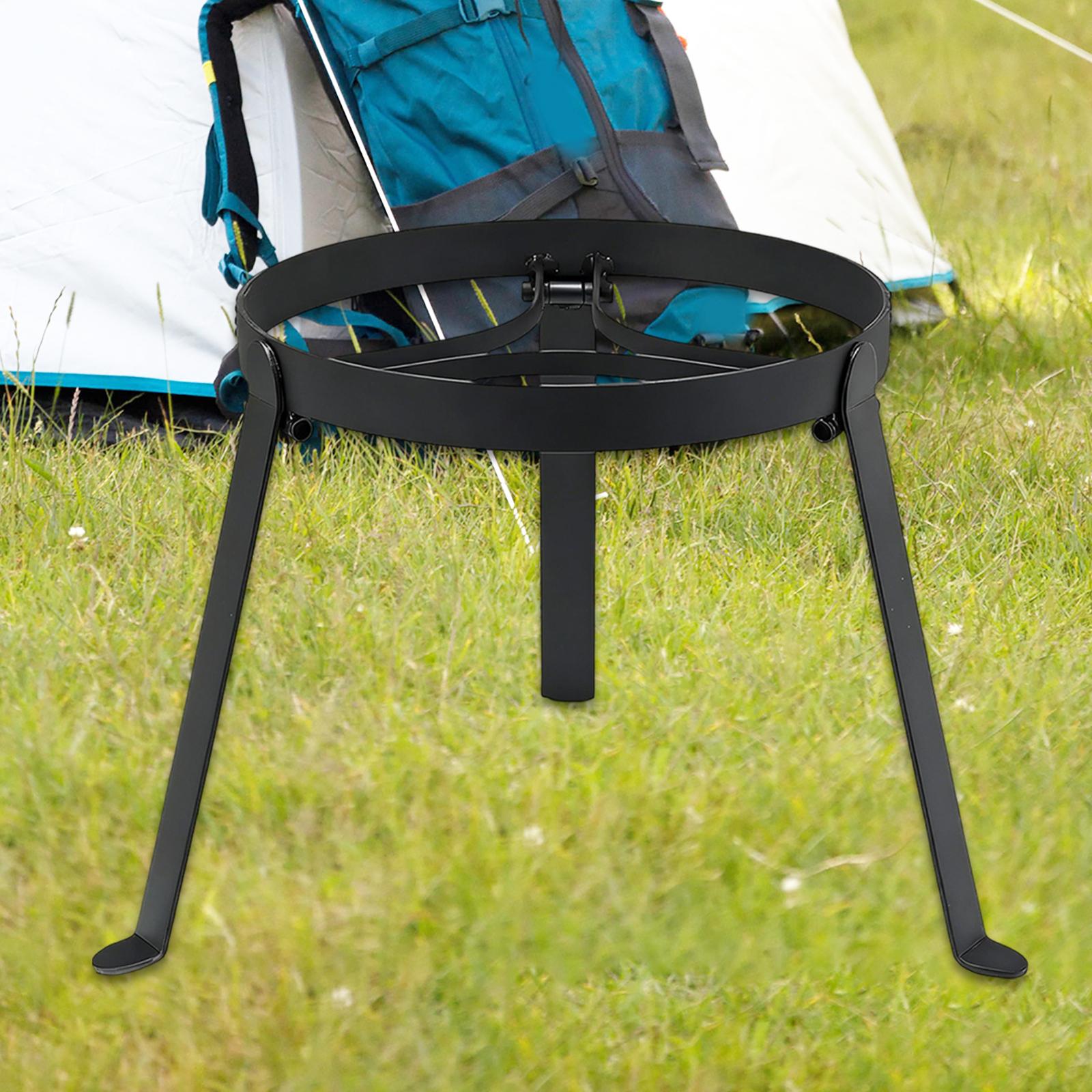 Składany żelazny trójnóg do go – Camping Cooking Device recenzja i cena