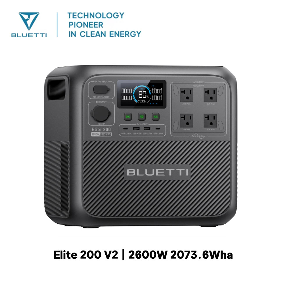 【Renew】BLUETTI Elite 200 V2 Pr – Camping Cooking Device recenzja i cena