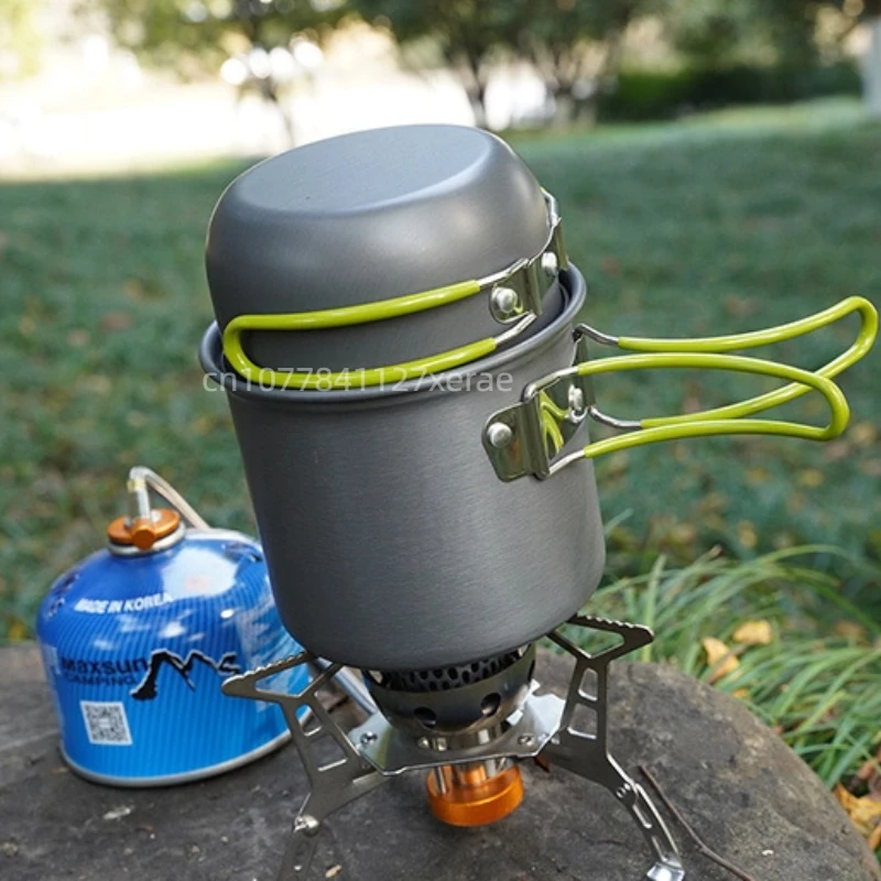Przenośny aluminiowy składany  – Camping Cooking Mess Kit recenzja i cena