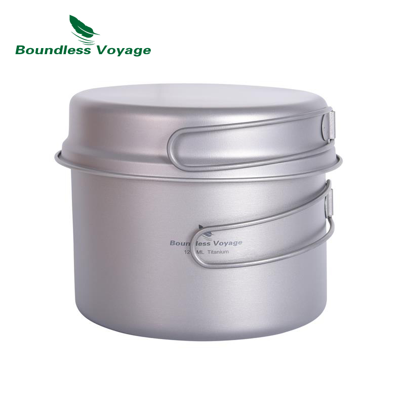 Bezgraniczna podróż Tytanowy g – Camping Cooking Mess Kit recenzja i cena