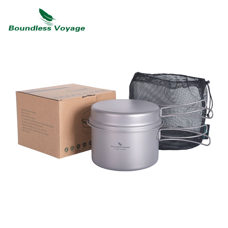 Bezgraniczna podróż Tytanowy g – Camping Cooking Mess Kit recenzja i cena