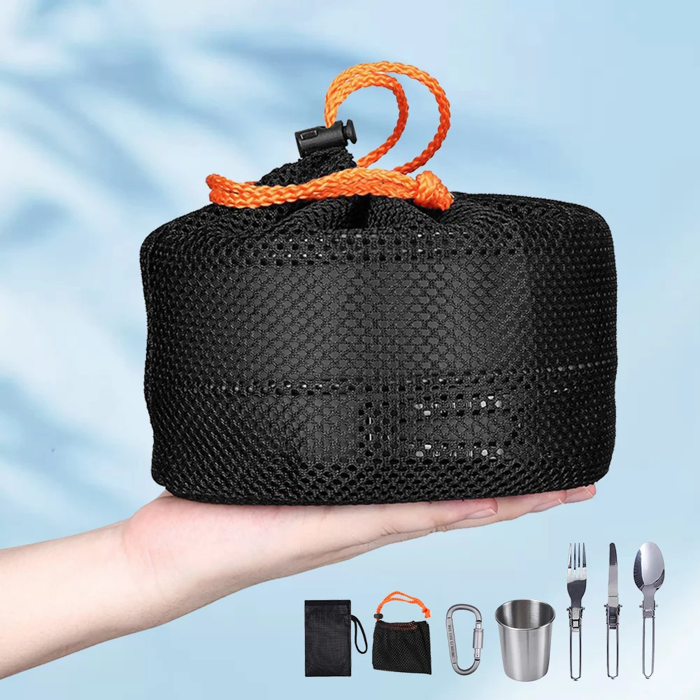 Zestaw naczyń kempingowych Cza – Camping Outdoor Cooking Set recenzja i cena