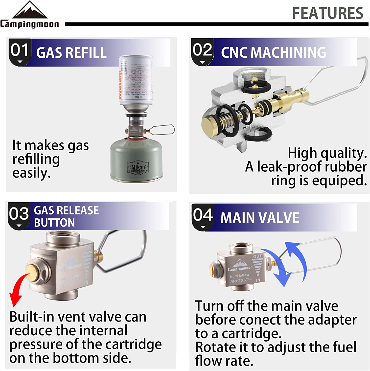 Adapter do kuchenki gazowej Os – Camping Cooking Butane recenzja i cena