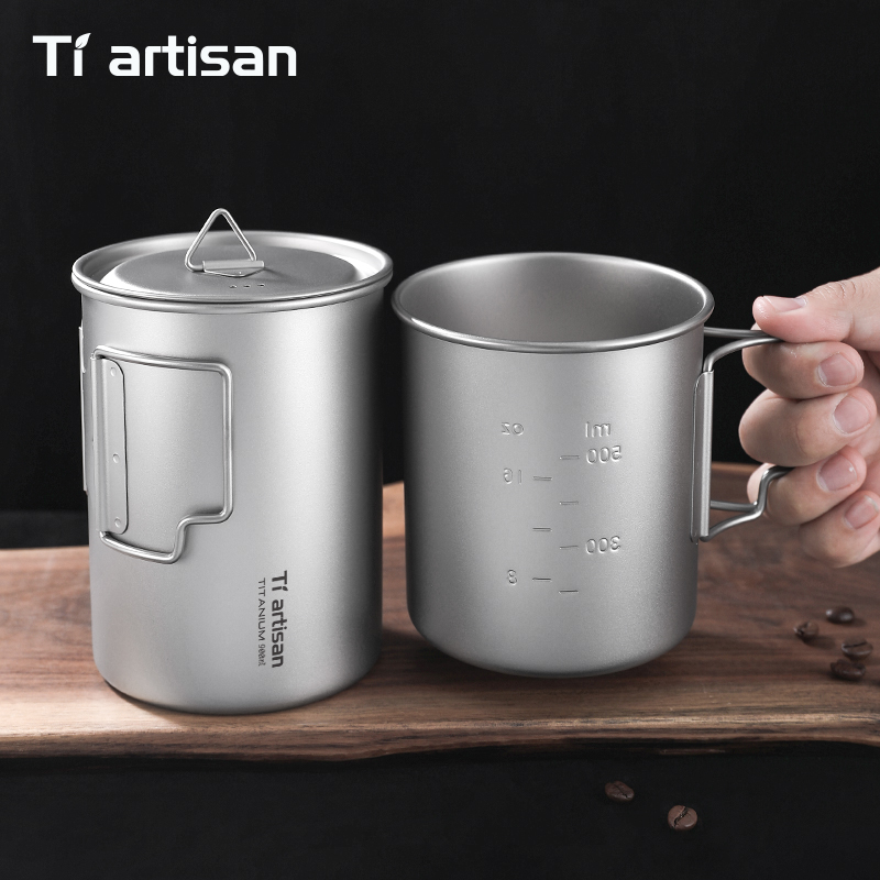 Tiartisan 750ml/900ml Tytanowy – Camping Cooking Cup recenzja i cena