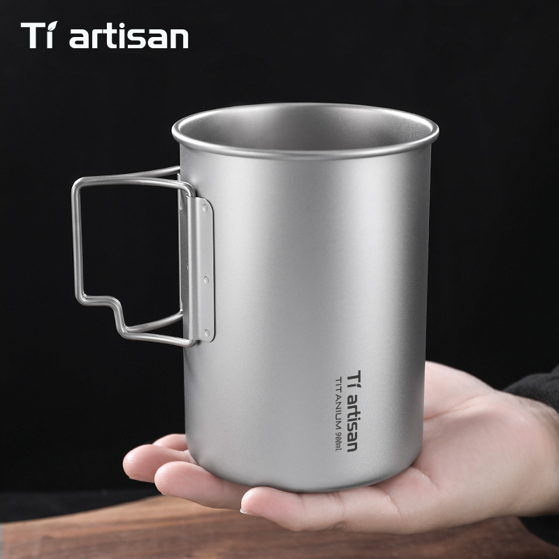 Tiartisan 750ml/900ml Tytanowy – Camping Cooking Cup recenzja i cena