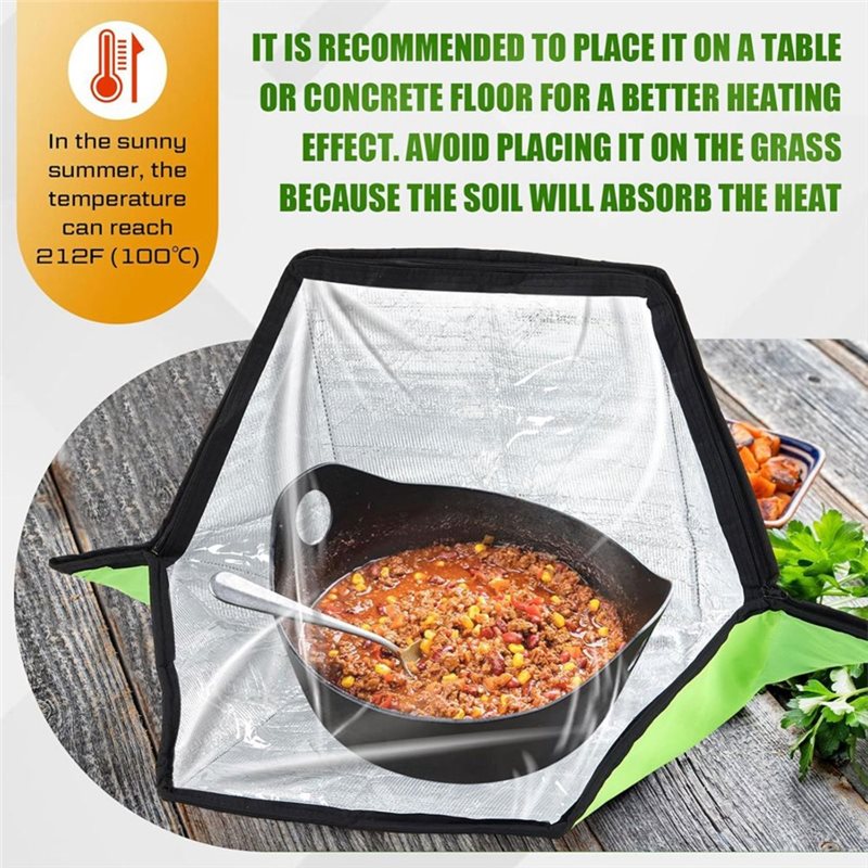 ABFU - Przenośny Składany Piek – Solar Oven Camp recenzja i cena